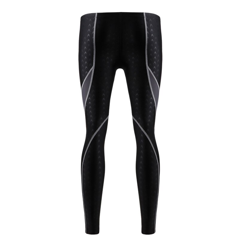 Men Sharkskin Like Long Diving Leggings Dive Skin Surfing Basic Pants Swimming Trunks Swimwear Men Jammers Swimming Bathing Suit: 2 / XXXL