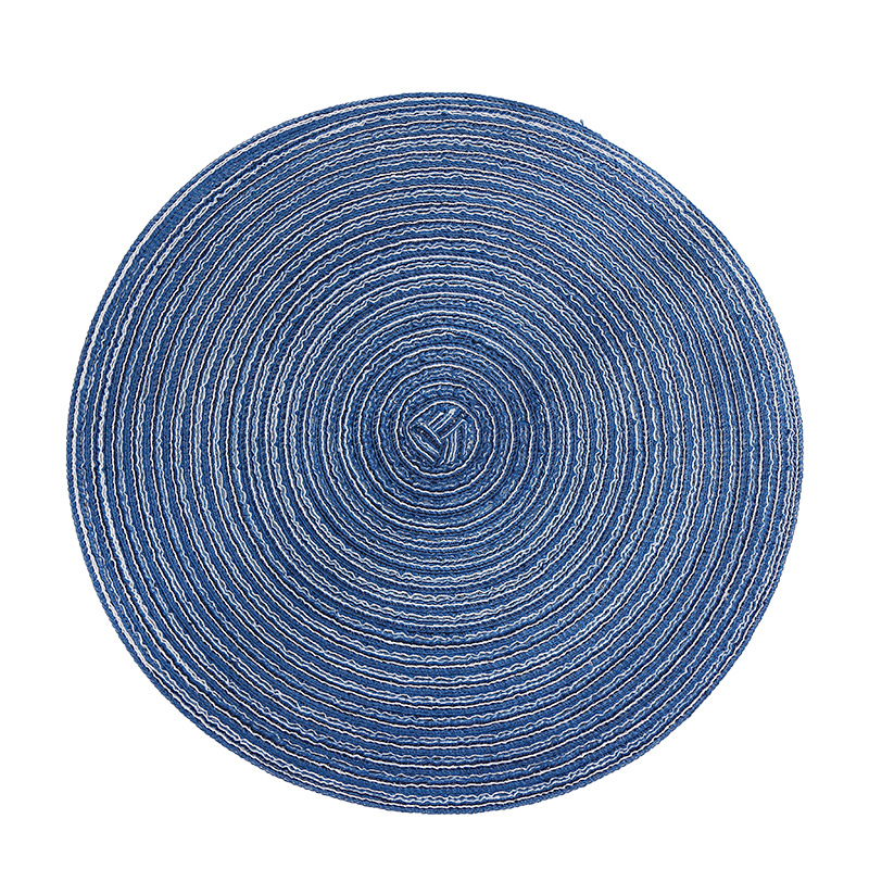 Bol tasse à café tapis Anti | Bol, boisson café tasse de table, tapis de la tasse de service: 36 large blue