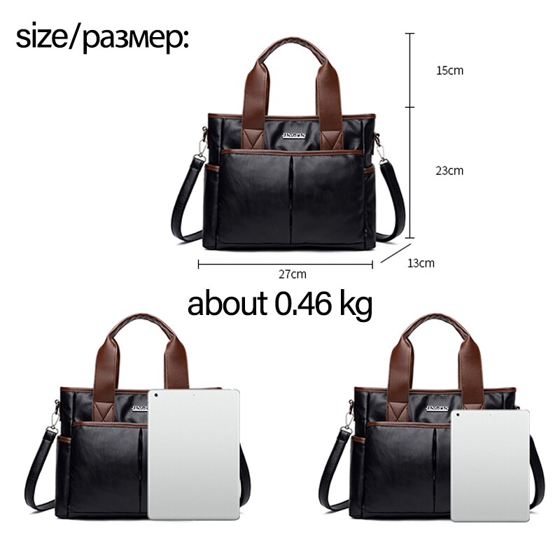 Pu Lederen Schoudertassen Voor Vrouwen Grote Capaciteit Zomer Dag Effen Kleur Reizen Handvat Crossbody Tas