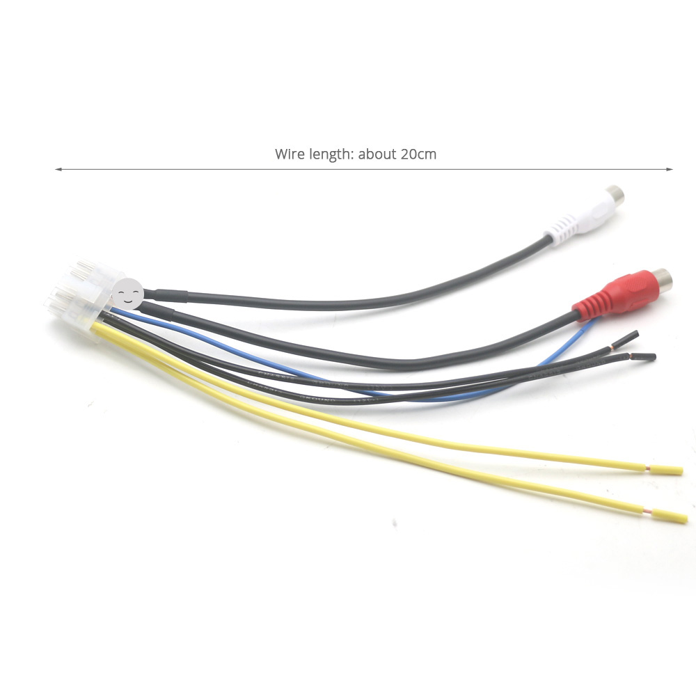 10 Pin Plug Power Harness Sub-woofer RCA Adapter For Pioneer TS-WX300TA TS-WX300A TS-WX1210A TS-WX400DA Car Stereo Amplifier