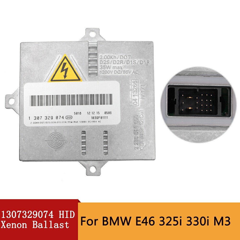 For BMW E46 325i 330i M3 HID Xenon Ballast Control Unit 1307329082 1307329074 1307329090 D1S D1R D2S D2R Car Headlight Ballast