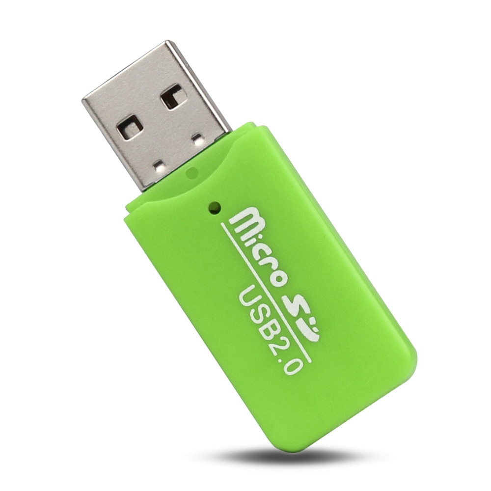 High Speed Mini USB 2.0 Micro SD TF T-Flash Memory Card Reader Adapter Convenience 17Aug28