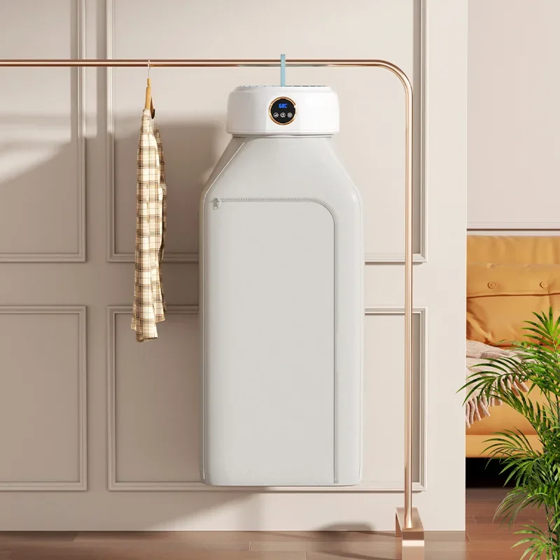 Sammenleggbar tørketrommel liten tørketrommel husholdningstørking av klær liten dynevarmer skoplugg utvalg eu/us/uk