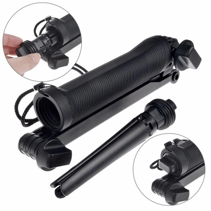 Gopro 3 Way Grip Monopod impermeable multifunción Selfie Sticks extensión brazo trípode Stand mejor precio