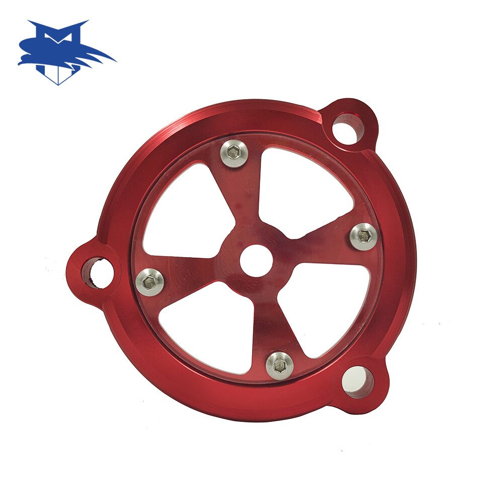 Moto Telaio di Copertura del Foro Anteriore unità lancia Copertura per Yamaha Tmax 530 12-16 TMAX530 TMAX-530 XP530 2012 2013 2014 2015 2016: Rosso