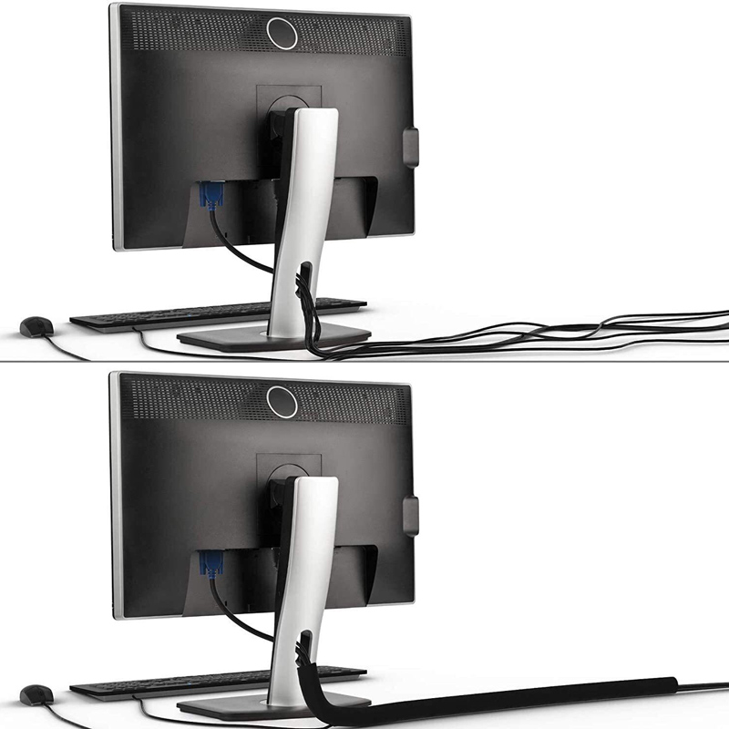 Rits Kabel Mouw Flexibele Draad Kabelbeheer Kabel Draadbeschermer Computer Kabel Organizer PC Kabelbeheer Cover