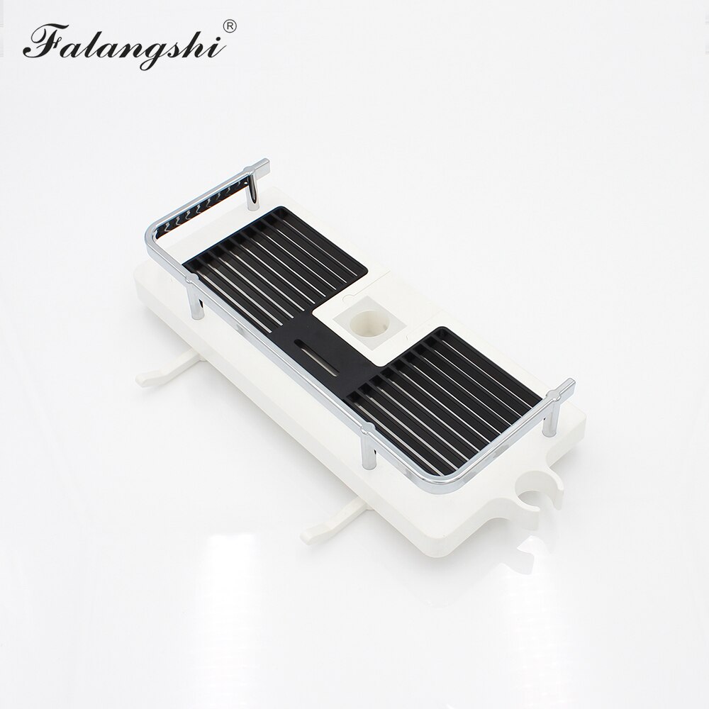 Bathroom Shower Storage Rack Holder Organizer ABS Plastic Bathroom Shelves With Hooks Shampoo Holder Shower Head Holder WB8009: Type 7