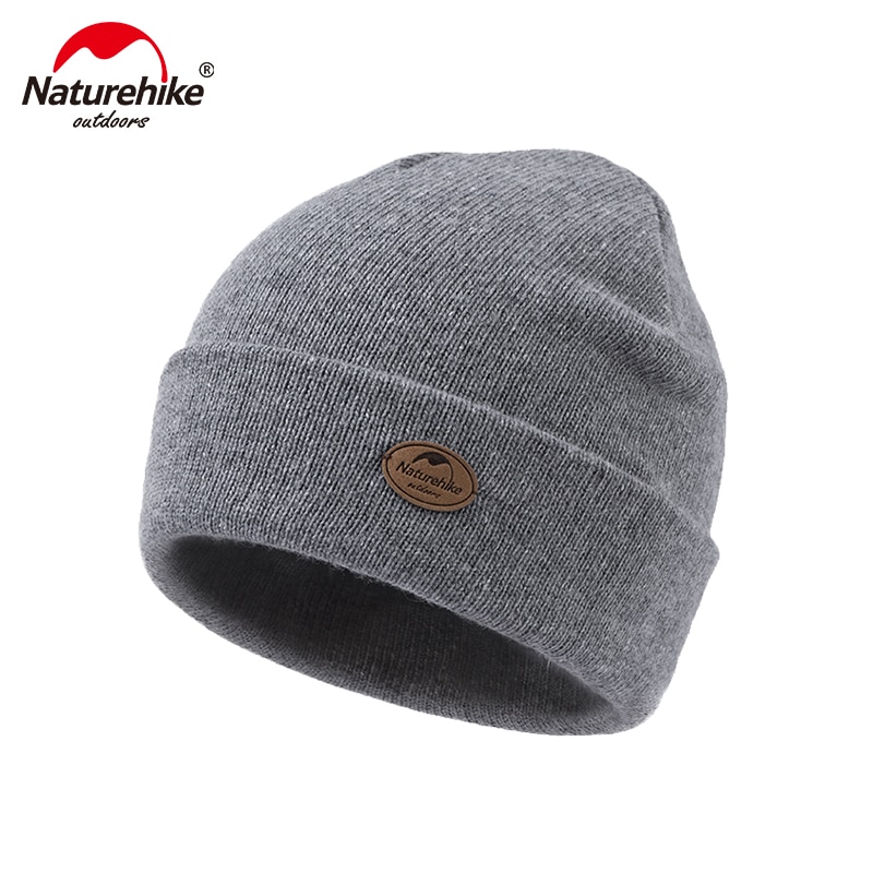 Naturehike-gorro cálido de lana para exteriores, gorro grueso de protección contra el frío, para invierno, montañismo y senderismo, NH19FS029