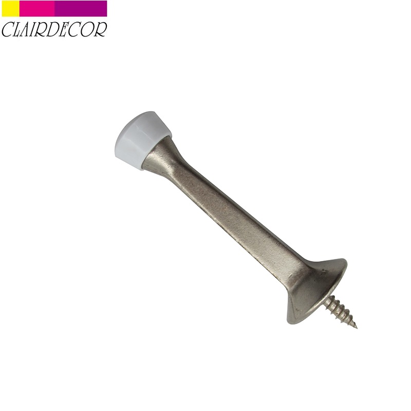 Deur Stop Stopper Bumper Wandmontage Protector Geluid Demping Zinklegering Deur Stopt
