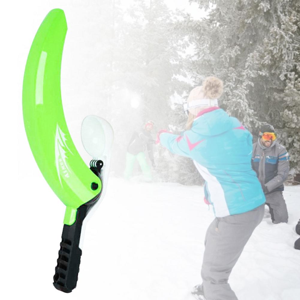 Winter Sneeuwbal Maker Zand Mold Tool Grappige Sneeuwballen Maken Speelgoed