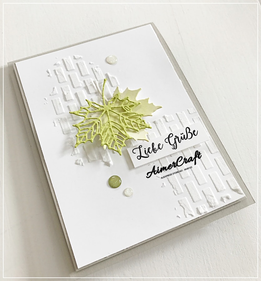 3 kpl vaahteranlehti metallinleikkausmuotit scrapbooking stensiili tee itse koristeellinen kohokuviointi askartelu stanssaa korttien valmistusmuotit