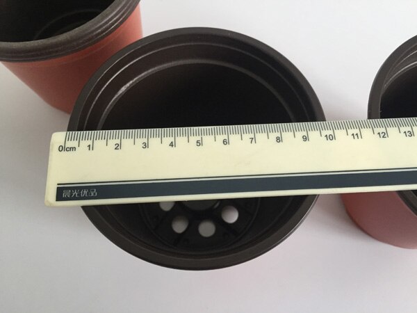 D10xH9CM 100PCS/LOT plastic pots caliber corrosion resistance postoral Small plastic Nursery Pots Garden Pots