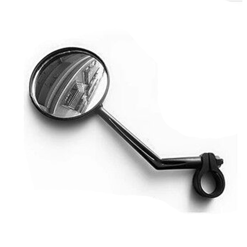 JS Cirkel Fietsstuur Rear View Glas Spiegel Bike Fietsen Veilig Breed Scala Back Zicht Reflector Hoek Verstelbare Glazen