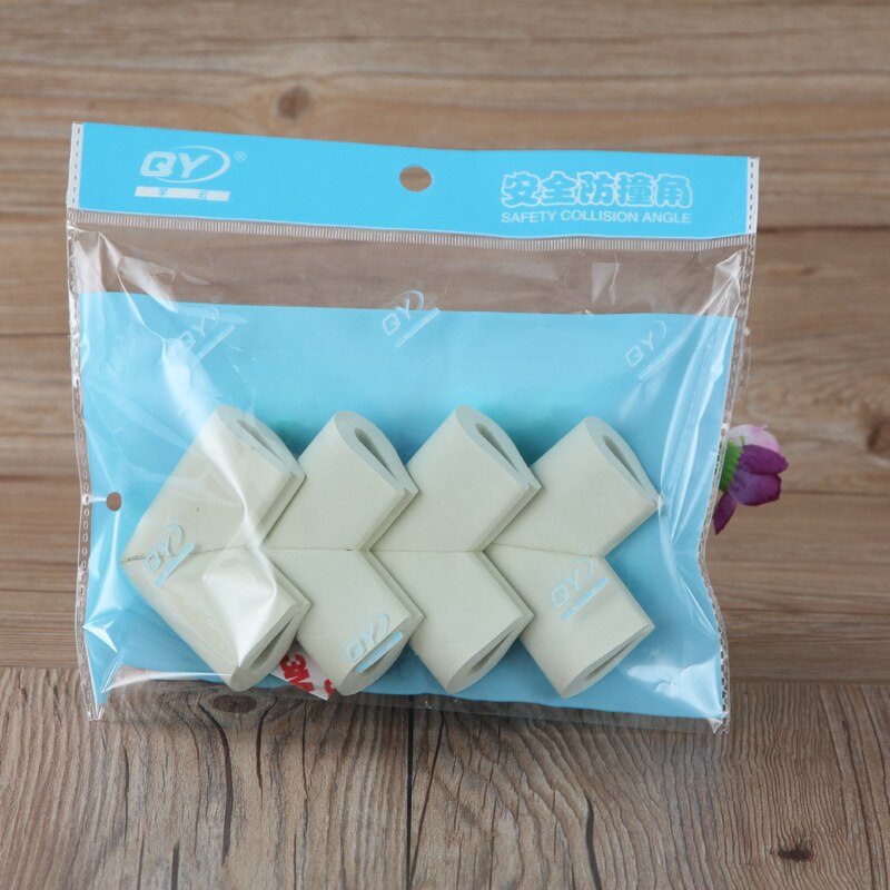 12 Pcs U Vorm Foam Baby Veiligheid Hoek Tafel Protector Edge Corner Guards Kinderen Veiligheid Producten Proof Kussen Guard Protector: Gray