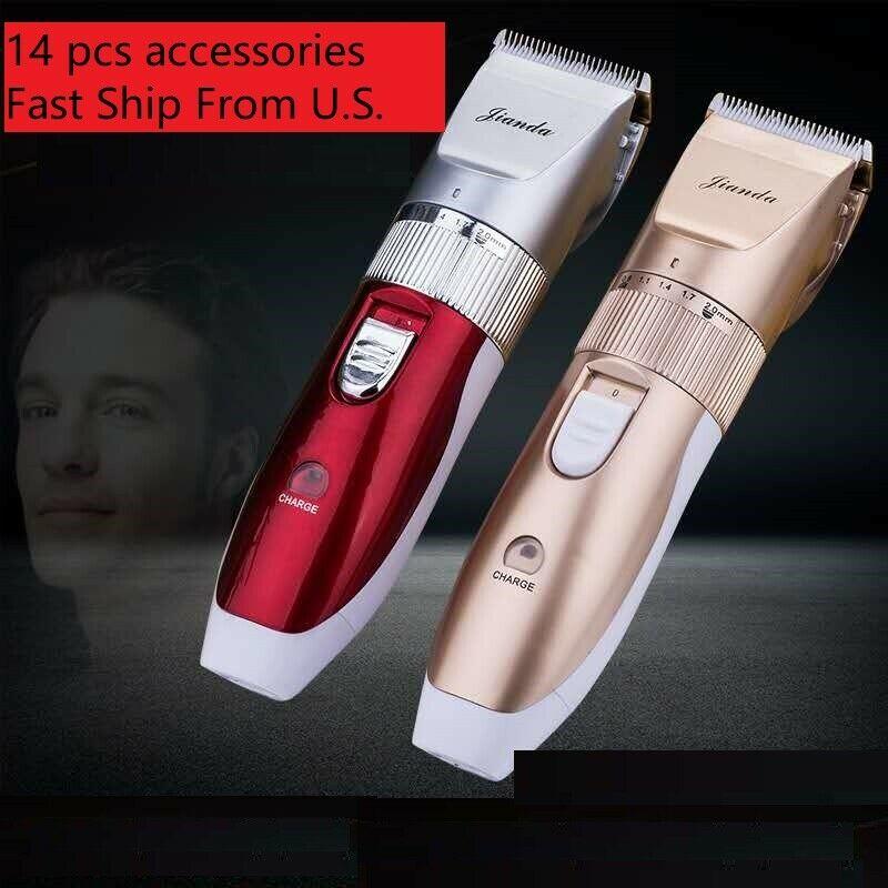 Draadloze oplaadbare tondeuse, trimmer, baardtrimmer, scheerapparaat, scheerset voor volwassenen, mannen, baardtrimmer