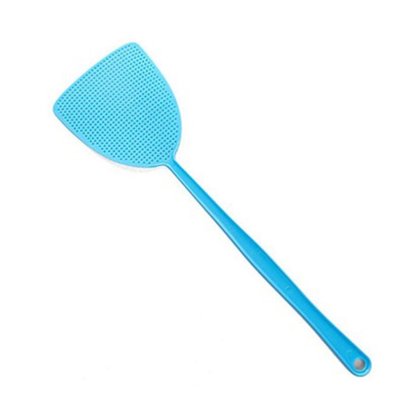 Fly-swater mosquito dispositivo de proteção ambiental pp plástico fly-swatting durável malha prolongado lidar com assassino do mosquito: blue