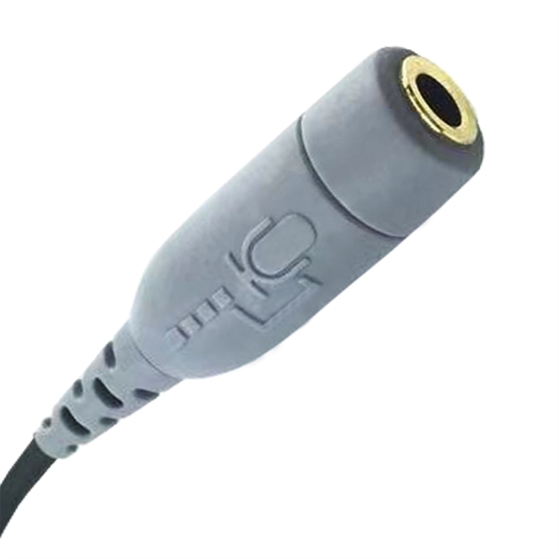Adaptador de Cable de micrófono de 3,5mm a TRRS, adaptador hembra de 3,5mm para grabación de cámara de micrófono RODE SC3/SC4