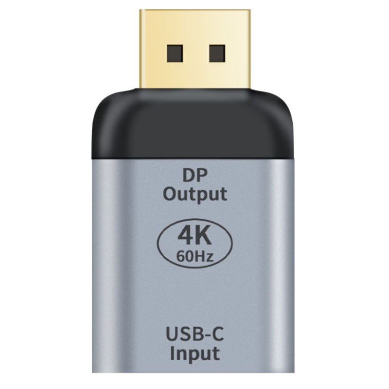 4 PCS 4K@60Hz HD Video Transmitter Converter Type-C Female to HDMI Male Converter Type-C Female to Large DPZ Converter