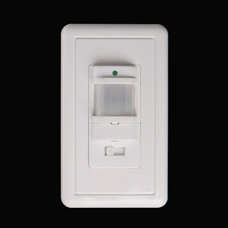 Smart PIR Motion Sensor Switch AC 85V - 230V Recessed Infrared Auto Control ON/Off Wall switch Human body induction Detector