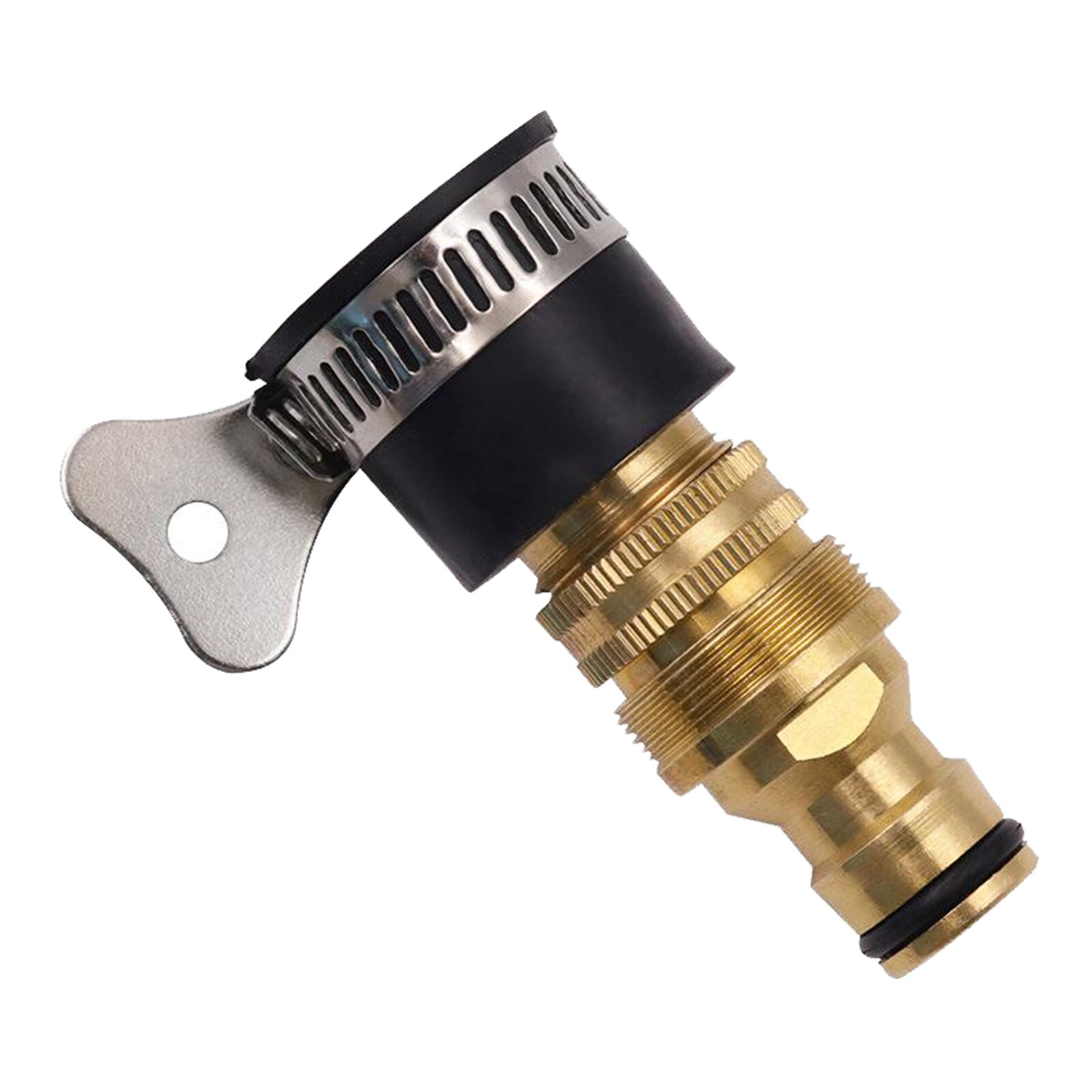3/4 or 1/2 Universal Threaded Tap Gardening Water Hose Adapter Quick Pipe Connector Fittings Brass Tap Adapter
