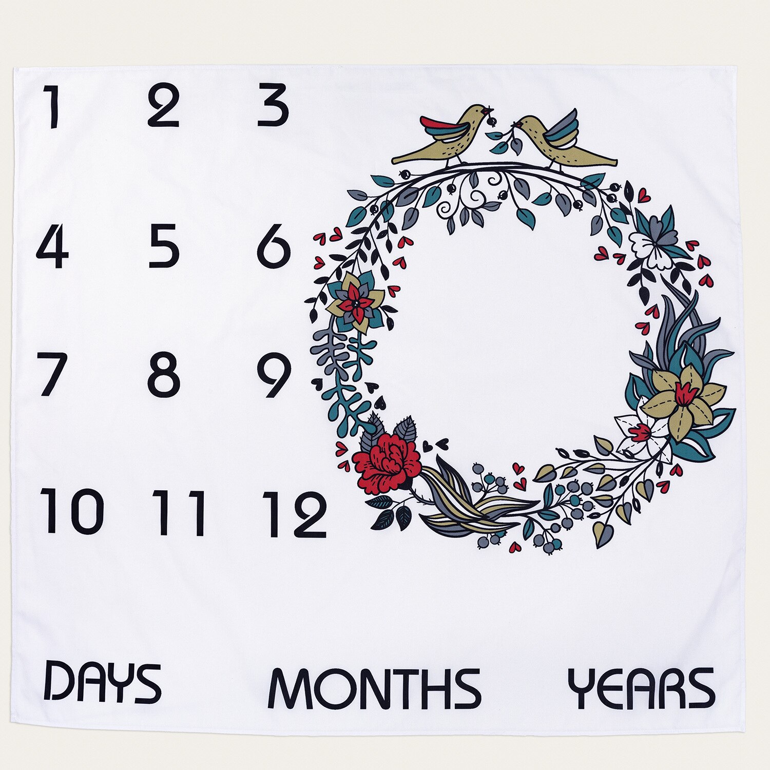 Baby full moon photo background cloth boys and girls cartoon photography clothing props month souvenir blanket