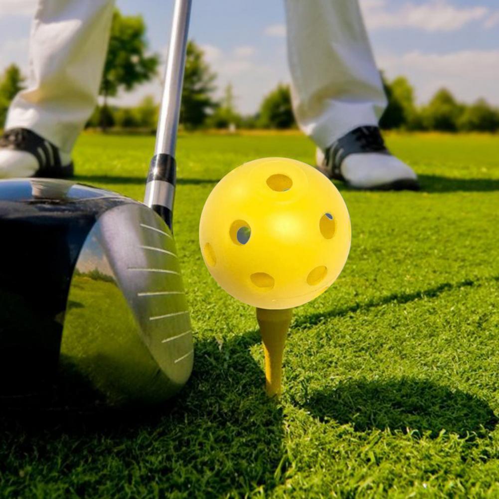 Balles de Practice de Golf, 10 pièces, en plastique, résistantes à l&#39;usure, pour entraînement en arrière-cour, 2 couleurs