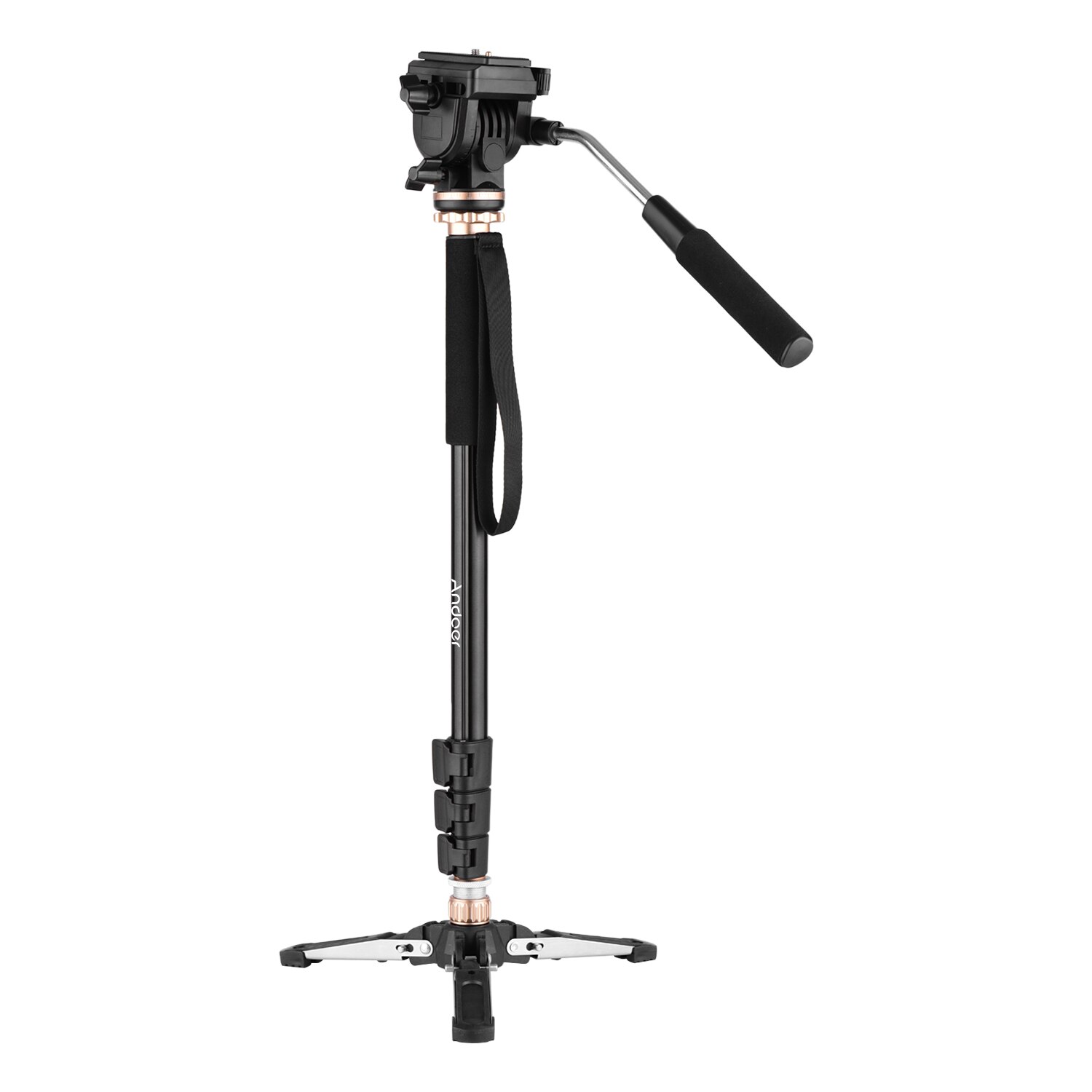 173cm/68inch Monopod Aluminum Alloy 6kg Load Capacity with Detachable Carry Bag Compatible with DSLR Video mini Camera Tripod