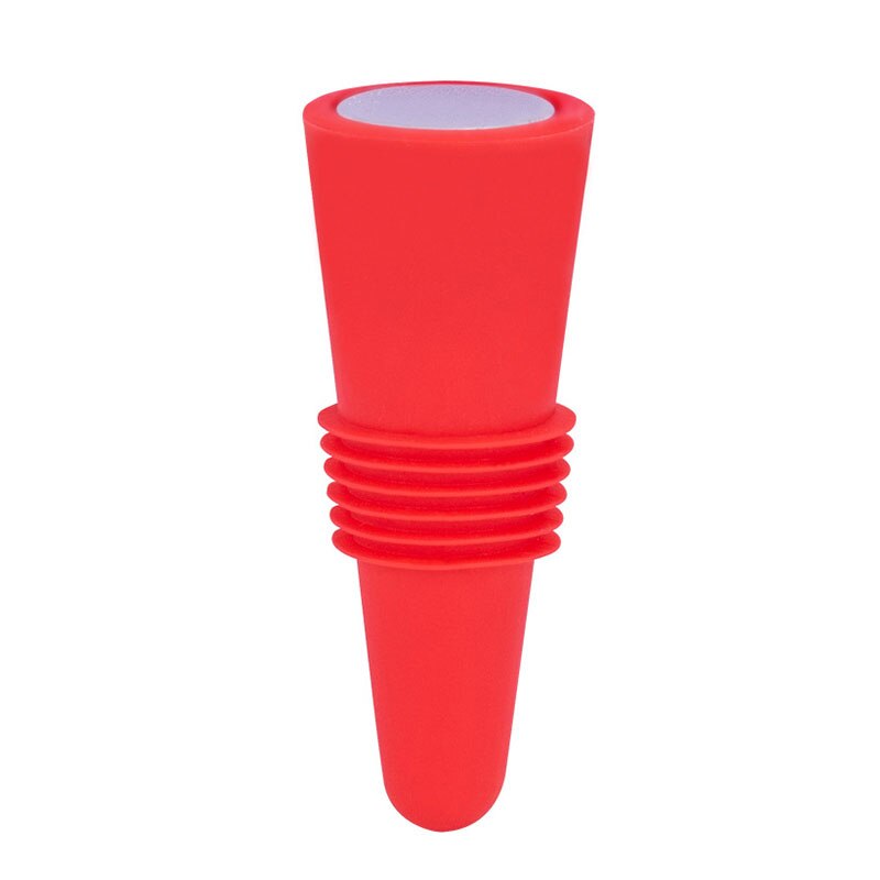 Kitchenware Silicone Wine Stopper Leak Proof Champagne Bottles Sealer Stopper Reusable Wine Bar Tools: 2