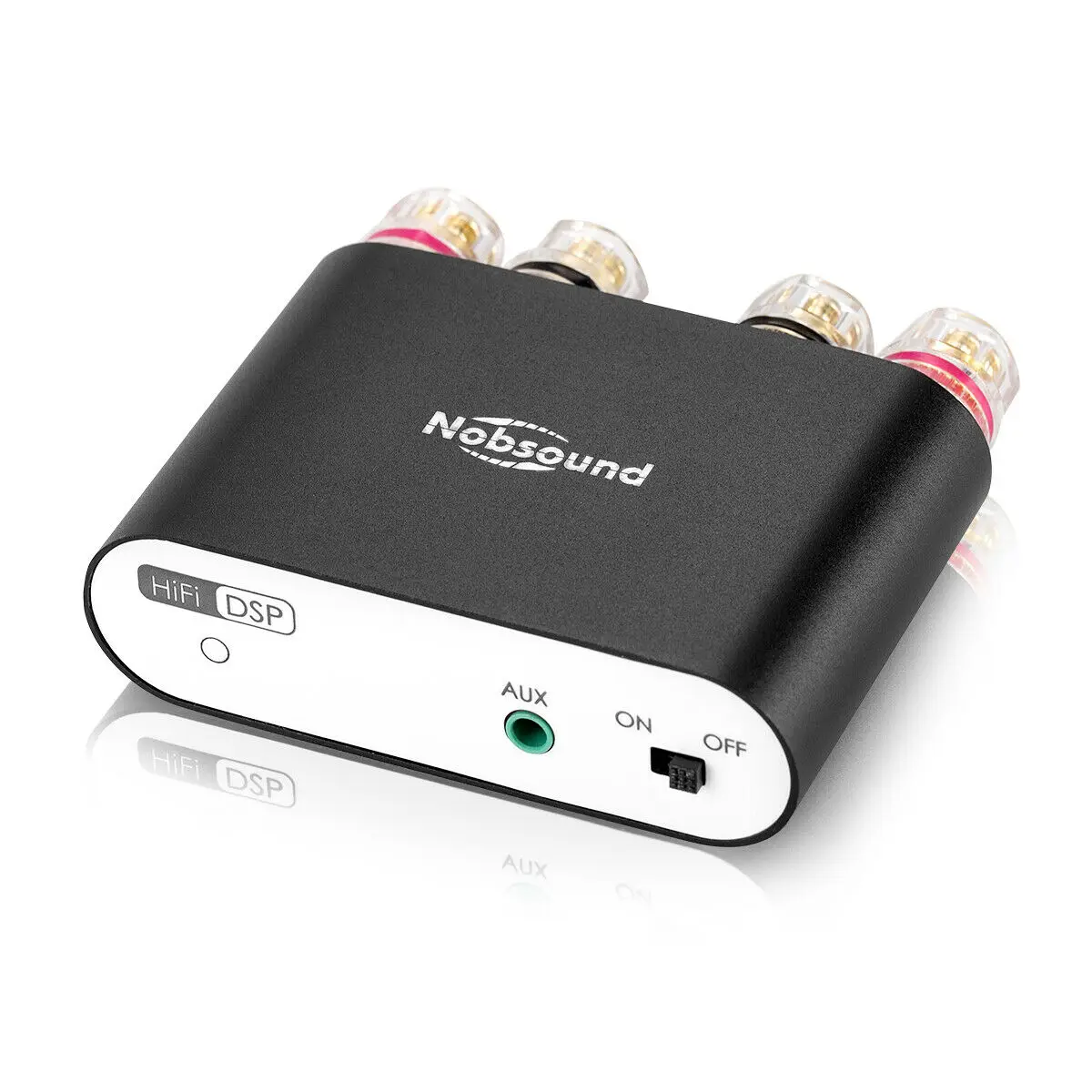 Nobsound Hi-Fi Digitale Versterkers Mini Stereo DSP Bluetooth 5.0 Ontvanger Home Audio Desktop Eindversterker 100W * 2
