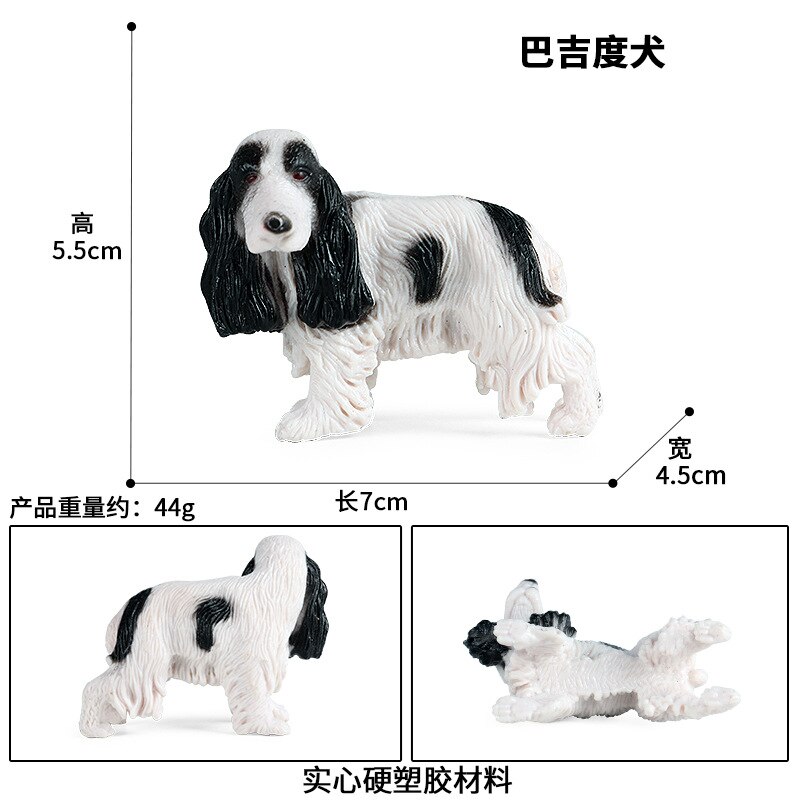 Miniatuur Beeldje Hond Model Corgi Schnauzer Shiba Inu Herder Puppy Action Figure Home Decor Accessoires Kinderen: Zjs-143