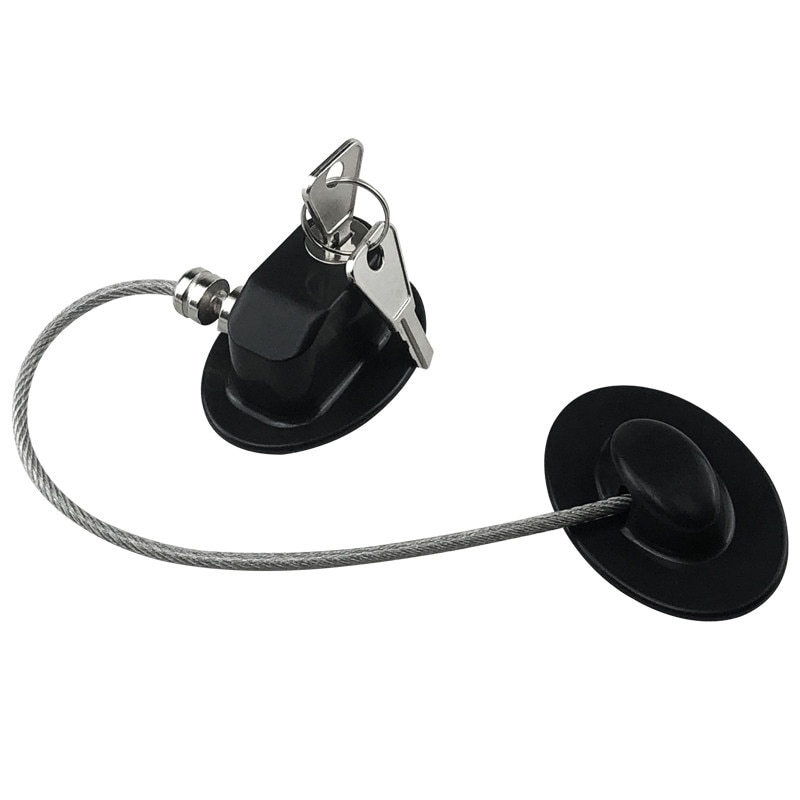 Security Refrigerator Door Lock with 2 Keys Fridge Freezer Child Proof Safety Lock Drawer Door Cabinet Toilet Lock