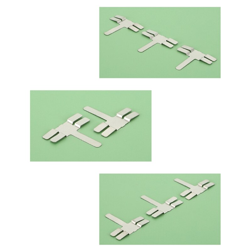 20 Pcs Portable Nickel Plated Steel Strip Sheet Used in Construction and Aerospace Industries Improve Work Efficiency