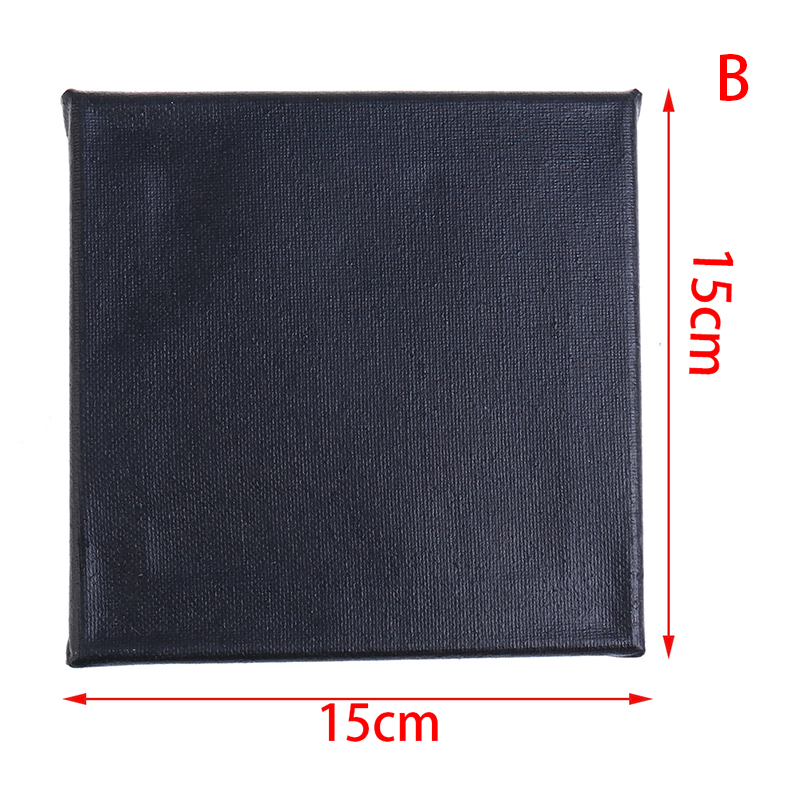 Blank Square Artist Canvas For Oil Painting Wooden Board Frame For Primed Oil Acrylic Paint 1pc: Yellow