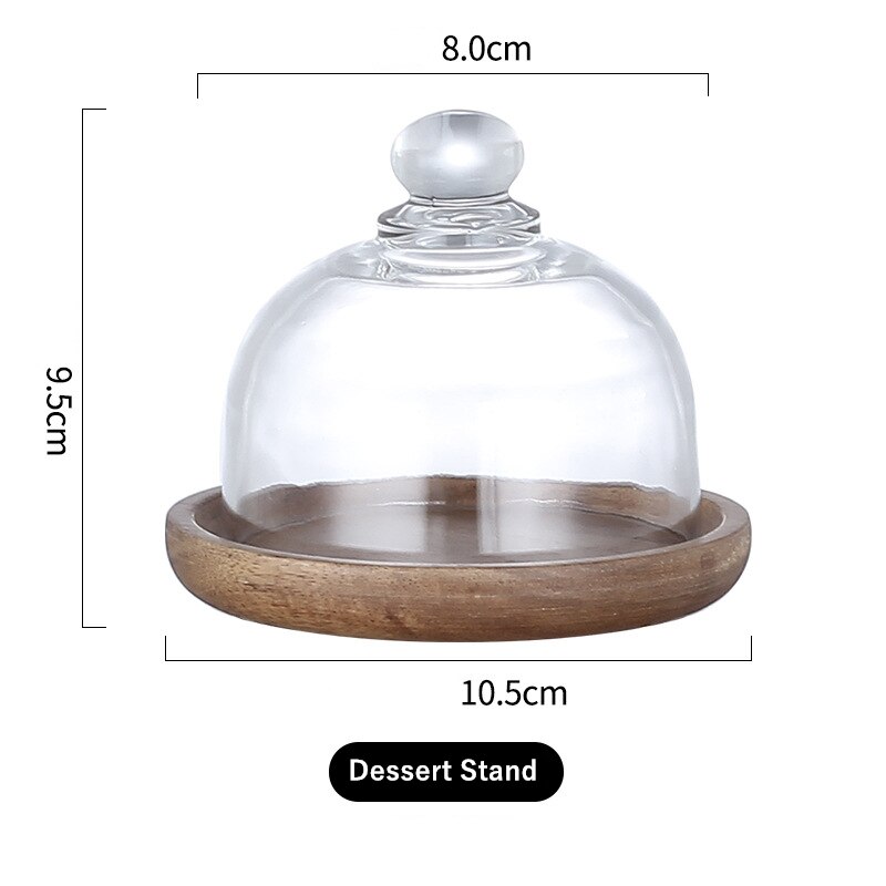 Nordic Dessert Stand Cake Stand Mini Wooden Stand Dessert Display Dessert Wooden Stand Dessert Plate Wooden Plate: Default Title