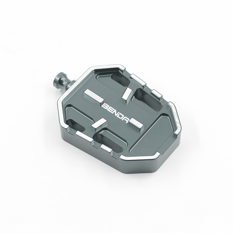 For Benda Chinchilla 500 Chinchilla500 Enlarger Extension Plate Motorcycle Kickstand Side Stand Foot Enlarge Extension Pedal: Lavender