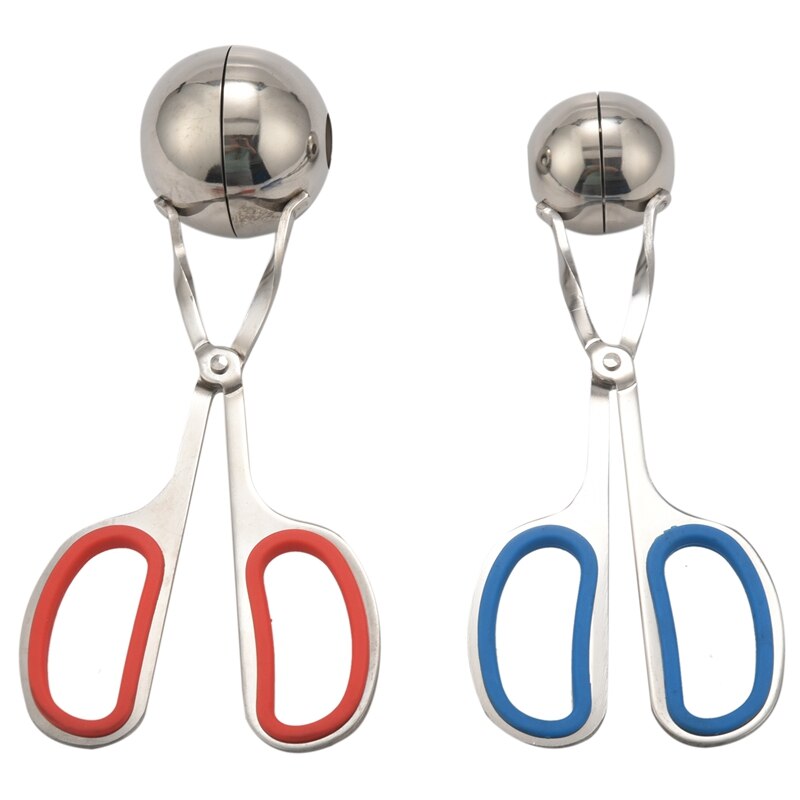 Machine à Boulettes De Viande Manuelle En Inox - Triple Tube - Pour Boulettes De Viande, Poisson, Légumes