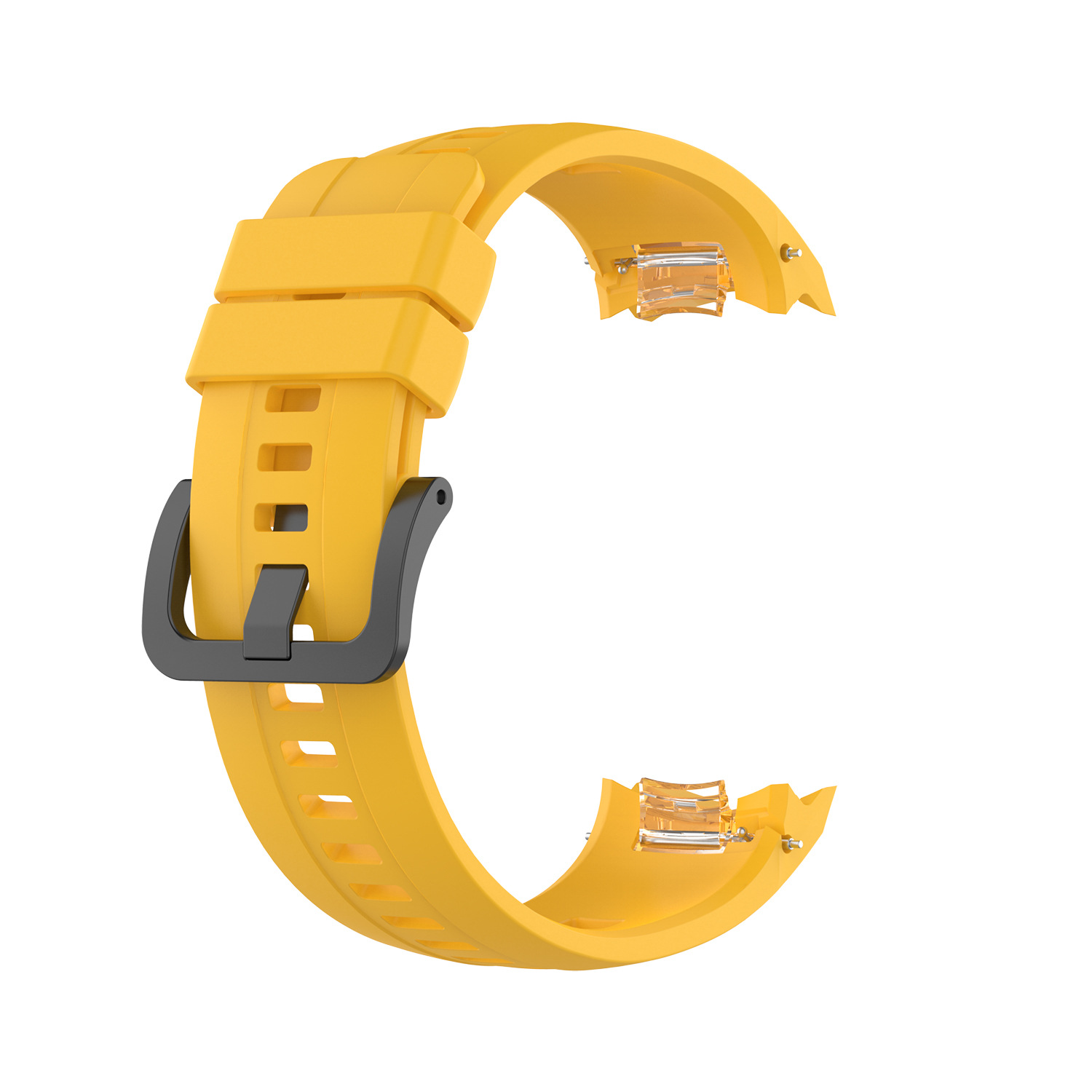 Bracelet en Silicone souple pour Huawei Honor Watch GS Pro, Bracelet de remplacement pour montre intelligente Honor GS Pro: SABLE ROSE
