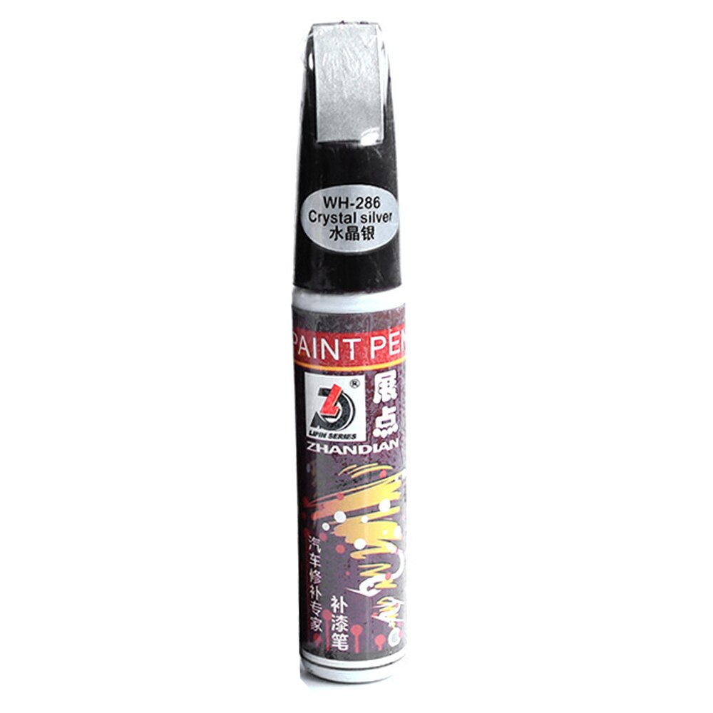 8 couleurs voiture Auto manteau Scratch clair réparation peinture stylo retoucher imperméable à l'eau dissolvant applicateur outil pratique: 01