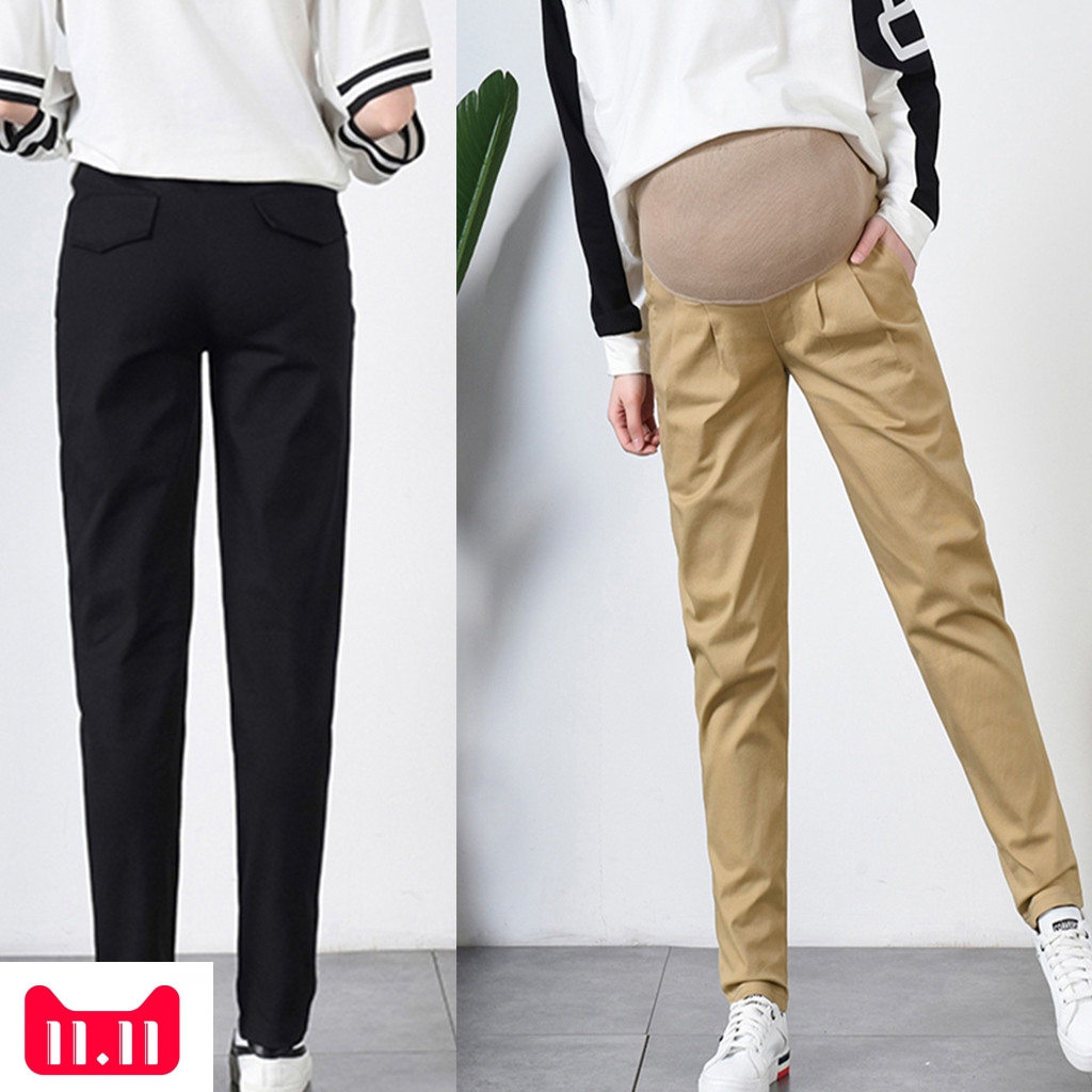Tight Pants With High Waists For Pregnant Women