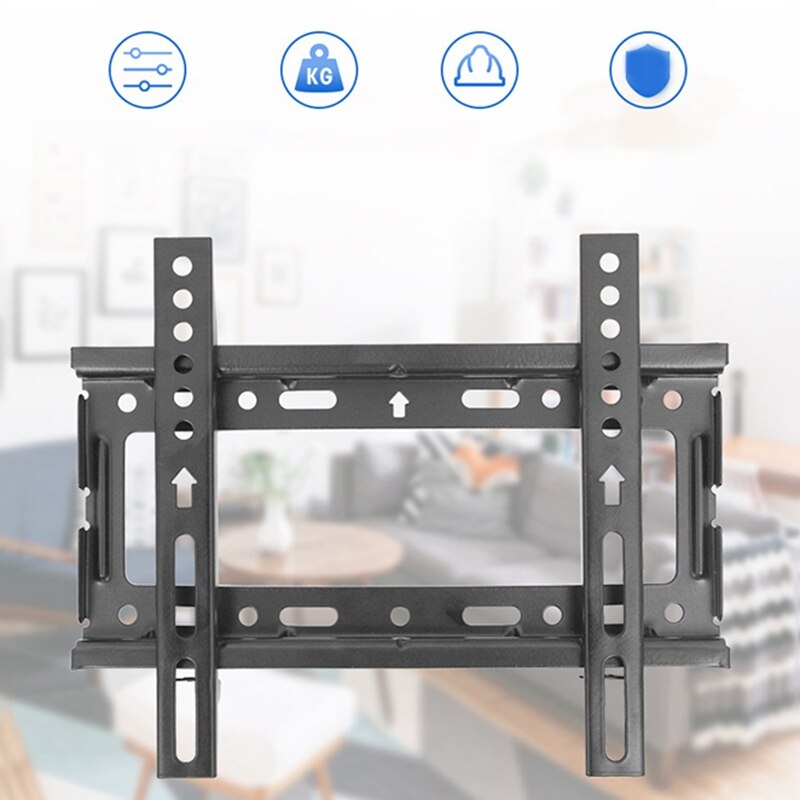 Universal Wall Mount Stand for 17-42inch LCD LED Screen Height Adjustable Monitor Retractable Wall for VESA Tv Bracket