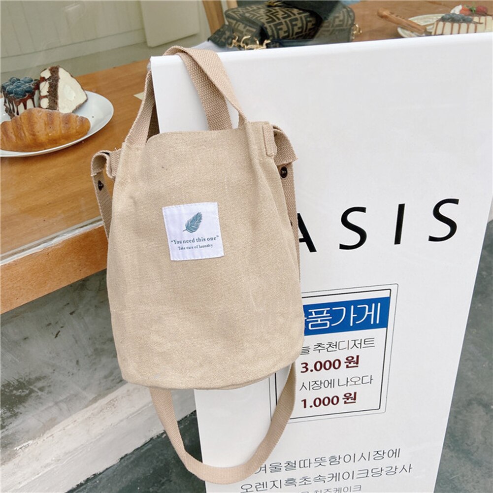 Senhora bolsa feminina saco do mensageiro da lona bolsa de ombro único crossbody feminina meninas sacos de praia do sexo feminino bolsos mujer: Camel