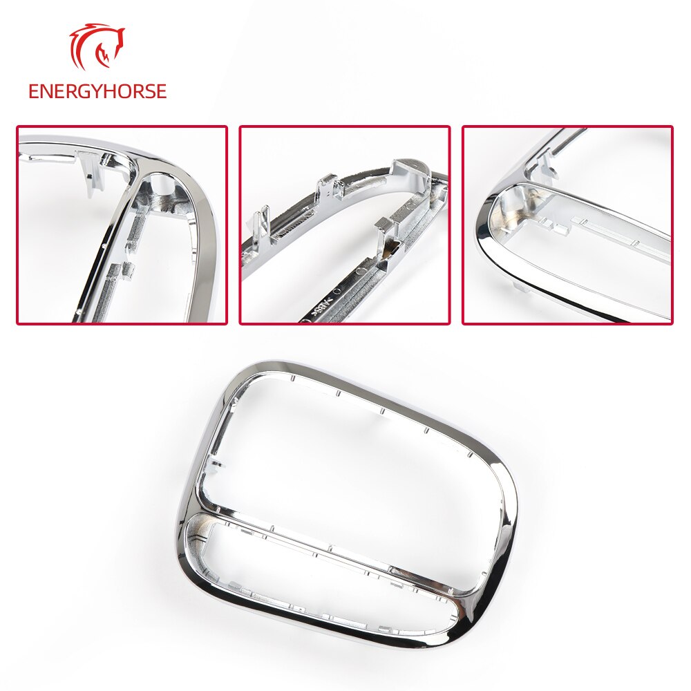W203 Car Center Shifter Trim Cover Shift Gear Cover Panel Frame For Mercedes C200 C230 C300 Shift Lever Decorative Ring