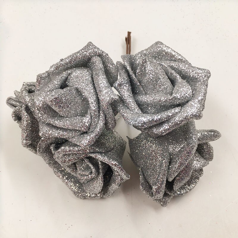 Hindjef 5 stk /(6 cm) kunstige guld boble bukette... – Grandado