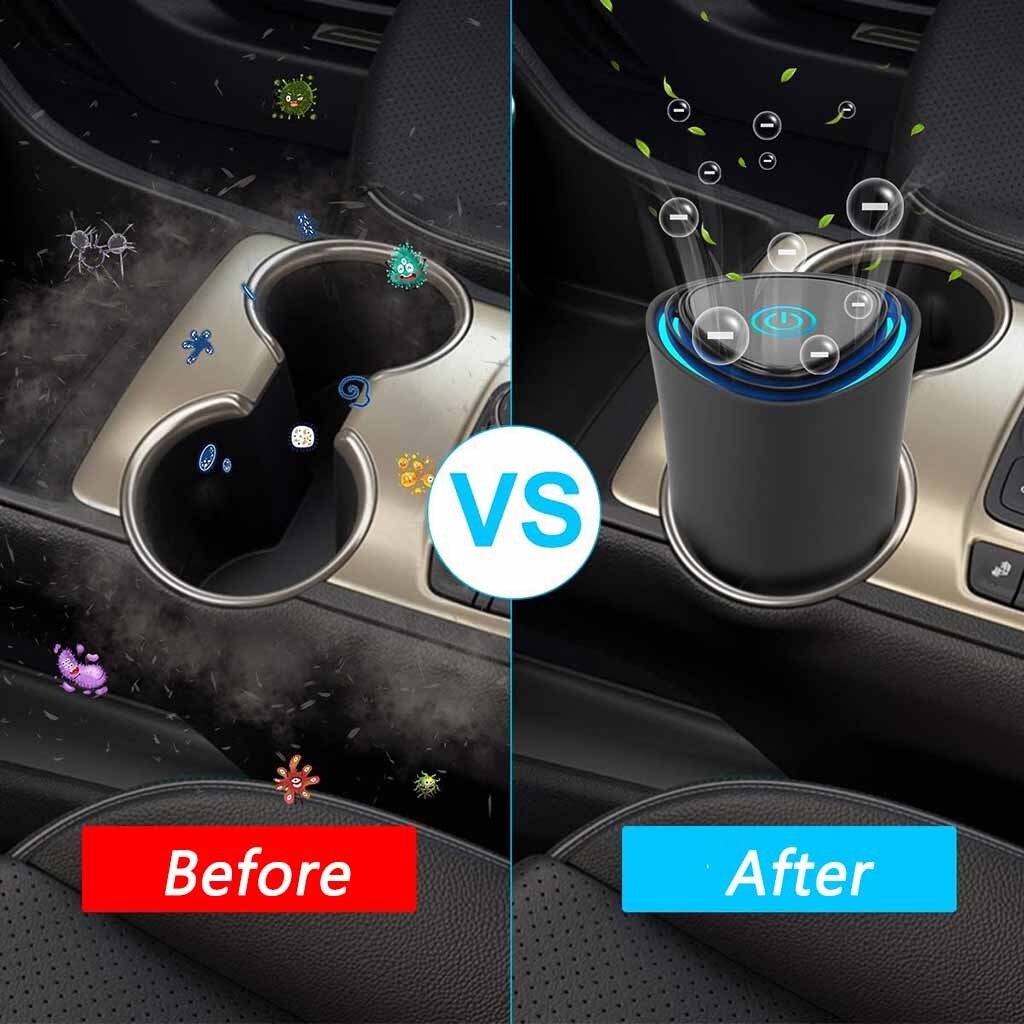 Purificateur d'air Hepa Intelligent | Pour voiture/nature, purificateur d'air frais, meilleur pour la voiture, le bureau et la maison, accessoires automobiles pour purificateur de voyage # G30