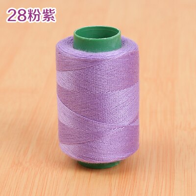 Rouleau de fil à coudre multicolore 300 Polyester, ensemble de fils solides et durables pour Machines à main, 100% mètres: H