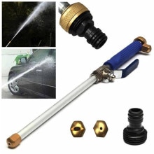 Hydro Jet High Pressure Power Washer Wand High Pressure Water Gun with Nozzle Tips for Car Window Cleaning Garden Accessories