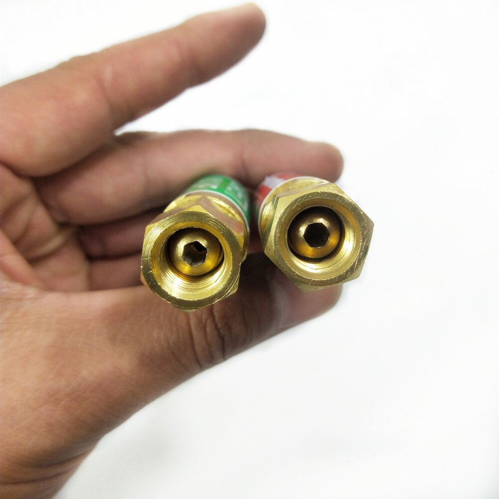 Flashback Arrestor Oxygen Acetylene/Fuel Safety Valve Flame Buster 9/16" M16x1.5 BSP 3/8" Torch End Mount Welding/Cutting Torch