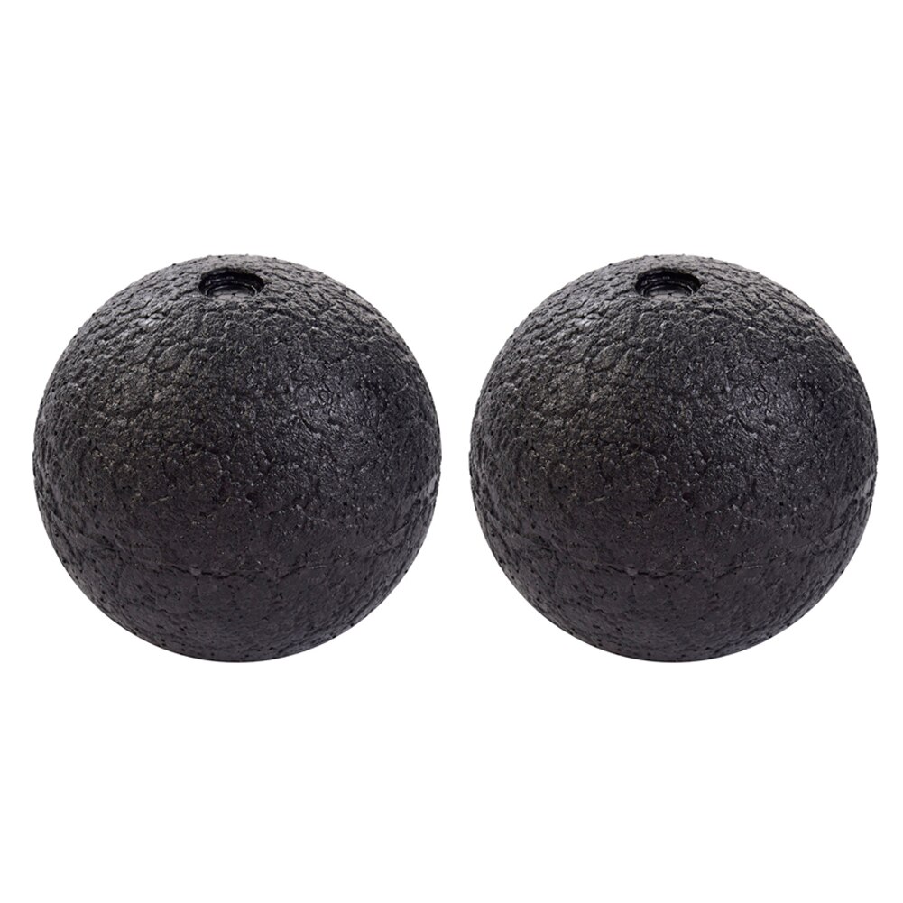 2 Pcs Epp Self-Massage Ballen Effectieve Massage Bal Spier Pijnbestrijding Gezondheidszorg Voor Fitness Massage: Black