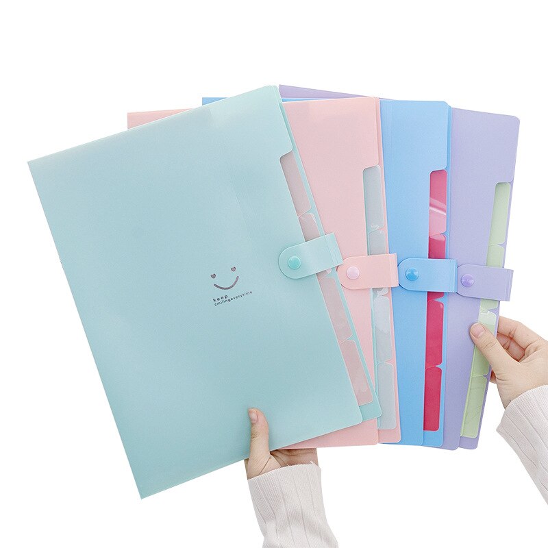 Waterproof Expanding A4 File Bag Organizer Data Book Document Large Capacity File Bill Folder Holder Portfolio Office Stationery