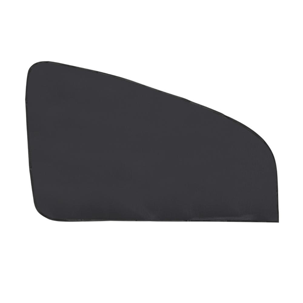 Bil sidevindu solskjerm magnetisk anti-tåke sammenleggbar auto foran mesh mesh vindu solskjerm svart biltilbehør styling: 1pc front